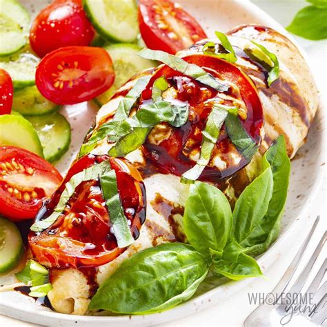 Baked Chicken Caprese Recipe (Quick & Easy!) | Wholesome Yum
