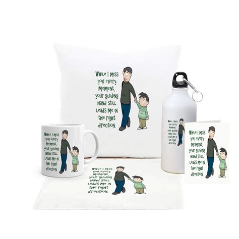Buy Khakee Quote for Dad from Son Theme Cushion Cover with Filler and ...