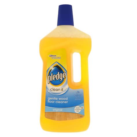 Pledge Gentle Wood Floor Cleaner Original 750 ml Online at Best Price ...