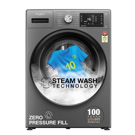 Whirlpool 8 Kg 5 Star Inverter Front Load Fully Automatic Washing Mach ...