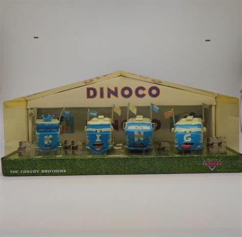 Buy Disney Pixar CARS D23 Exclusive Dinoco Convoy Brothers Motor Oil ...