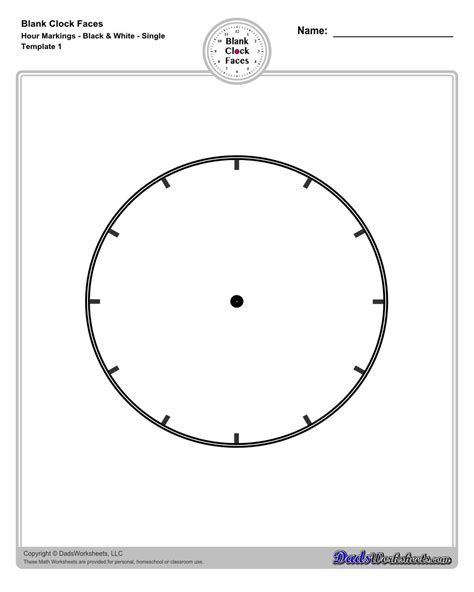 Blank Clock Face | Blank clock, Blank clock faces, Clock face