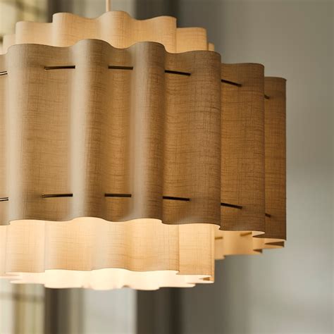STOCKHOLM 2025 pendant lamp, white textile/brass-plated, 50 cm (20") - IKEA