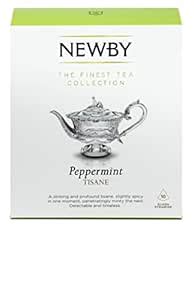 Newby Peppermint Tisane Silken Pyramids, Pack of 10 Peppermint flavour ...
