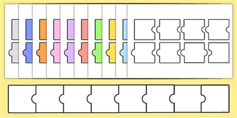 👉 Jigsaw Puzzle Word Template | Editable | Primary Resource