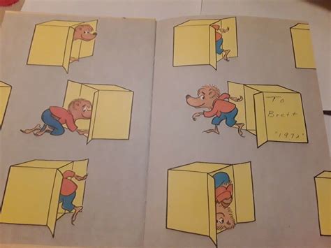 1968 Inside Outside Upside Down (Berenstain Bears) by Stan & Jan ...