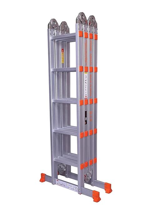 Prime Amaze 20 feet Multipurpose Foldable Aluminium Ladder | with ...
