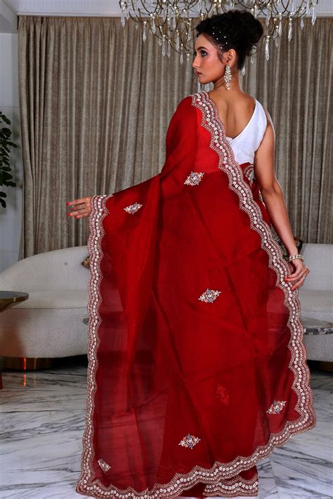 Organza Zardosi Work – Ethnic Boutique