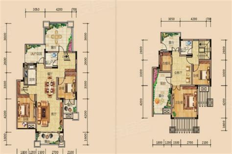 复式四层自建房户型图，气派又惊艳，第一眼就喜欢上了_盖房知识_图纸之家