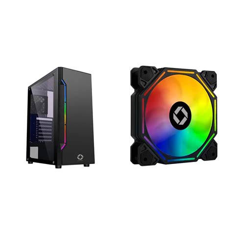 Amazon.in: Buy CHIPTRONEX X610B Mid Tower ATX Gaming Cabinet USB 3.0 ...