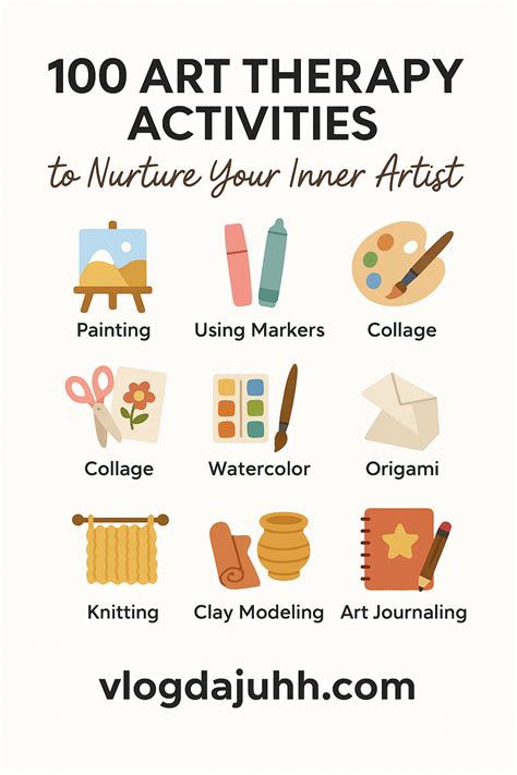 100 Art Therapy Activities to Nurture Your Inner Artist - Page - Juhh's ...