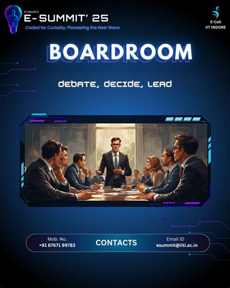 E-Summit 25 IIT Indore - Where Innovation Meets Entrepreneurship