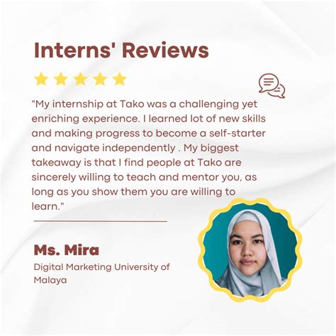 Uplift Your Social Media Marketing Internship With TAKO