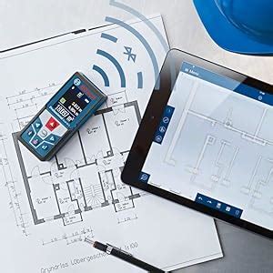 Bosch GLM 50 C Professional Laser Measure with Bluetooth and Backlit ...