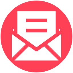 Download Free Email red Icons in PNG & SVG