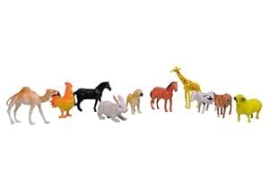 Buy HASHFLOW Animal Model Figures Toys for Kids | Realistic Educational ...