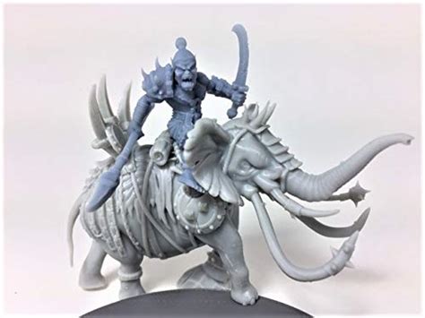 Buy HERO Creations -Orc Rider War Elephant Miniature for Dungeon and ...