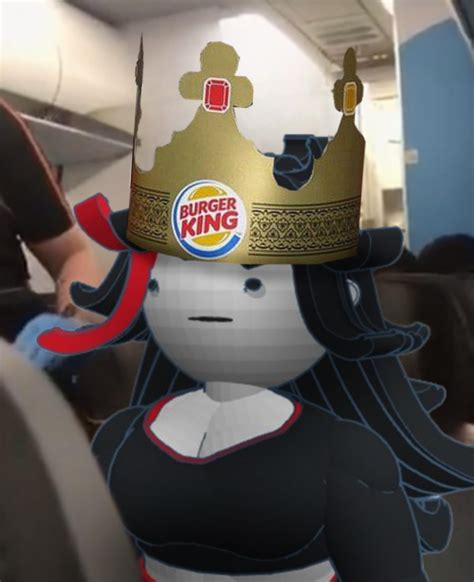 Claire Burger King Crown Airplane Memes - Imgflip