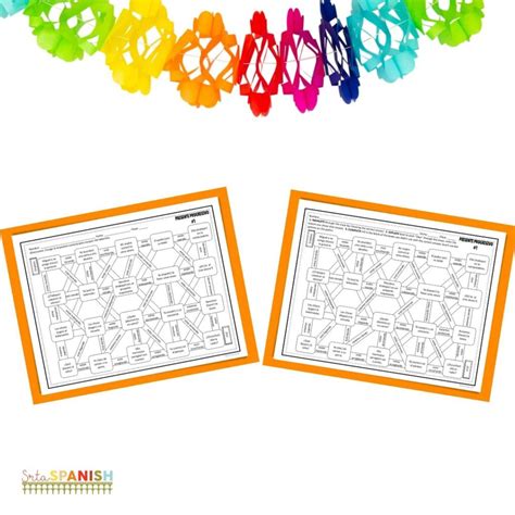 Present Progressive Tense Spanish Activities - Srta Spanish