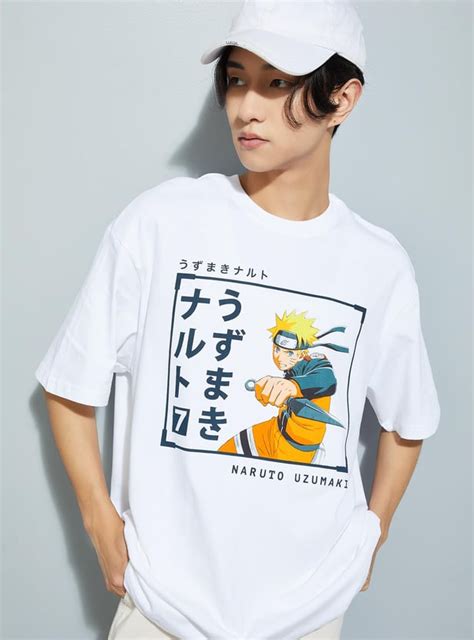 Buy URB_N Men Oversized Naruto Printed T-shirt Online at just Rs. 599.0 ...