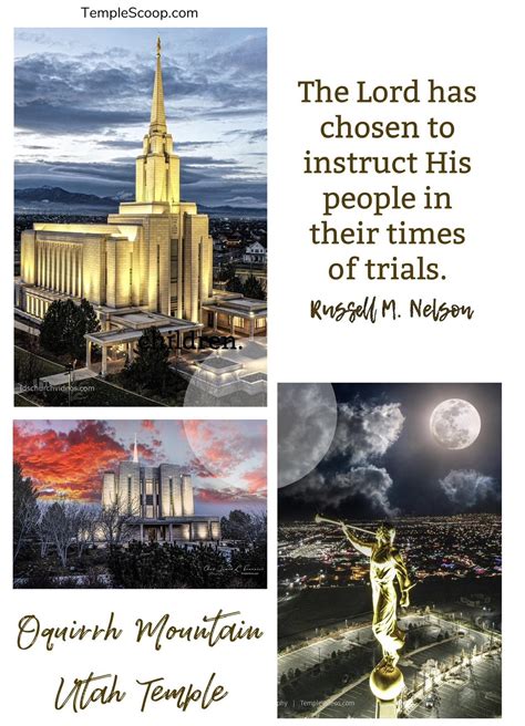 Oquirrh Mountain Utah Temple : r/TempleScoop