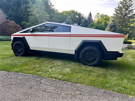 White Carbon Wrap | Tesla Cybertruck Forum - Cybertruck Owners Club