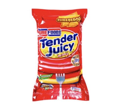 Purefoods tender juicy hotdog regular cheese 1kg – Bayanmall Online ...