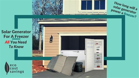Image result for Deep Freezer Solar Generator Prepper