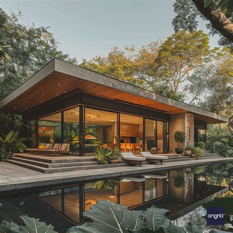 White Modern Single Storey Elevation - Wall Cladding – Ongrid Design