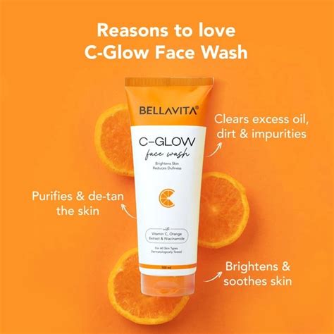 Bellavita C Glow Face Wash - 100 Ml