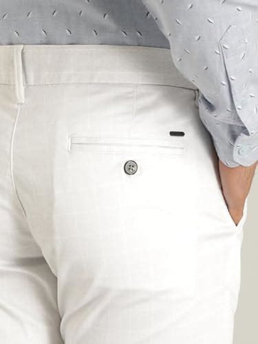 Indian Terrain Men Brooklyn Fit Casual Trouser Grey
