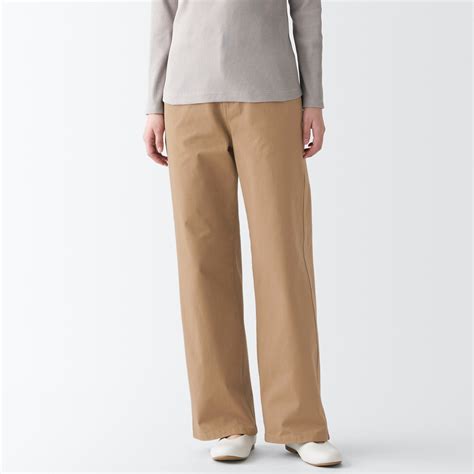 4-Way stretch chino Wide straight pants