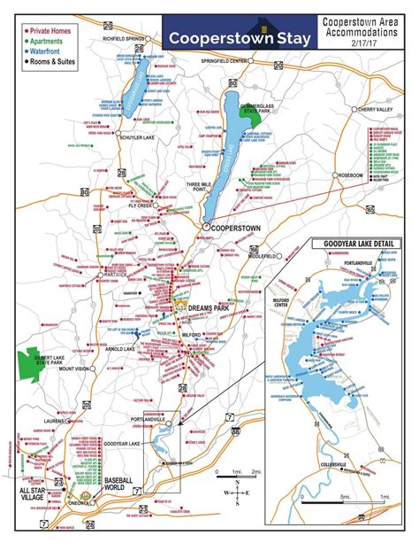 Map Of Cooperstown Dreams Park