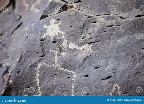La Cieneguilla Petroglyph Site - Santa Fe, NM Stock Photo - Image of ...