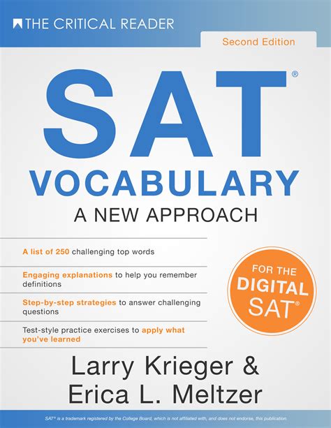 SAT® Vocabulary: A New Approach, 2nd Edition - The Critical Reader