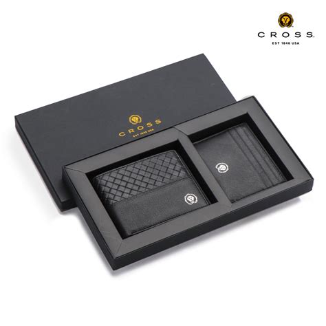 CROSS PHEONIX SLIM WALLET+CARD CASE- Black – BEAUTY SCENTIMENTS