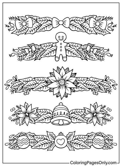 100 Christmas Ornaments Coloring Pages - ColoringPagesOnly.com