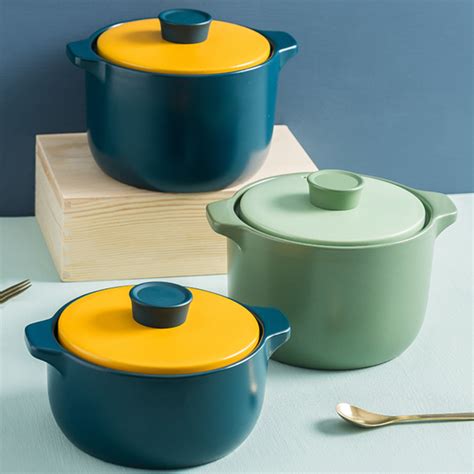 Dark Green Cooking Pot