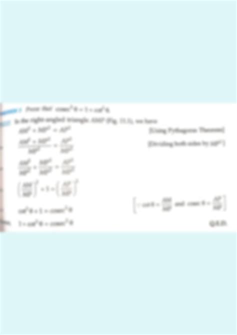 Image result for Trigonometry Formulas Class 10