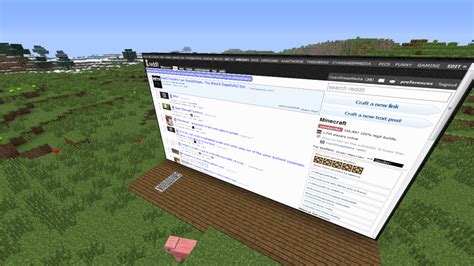 Web Display mod 1.12.2 Minecraft BROWSE THE INTERNET IN MINECRAFT Mod review and showcase
