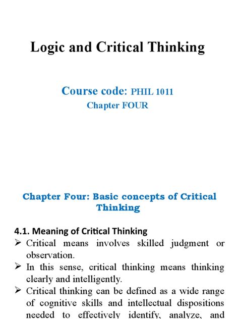 Image result for Critical Thinking Basic Principles of Seven Types