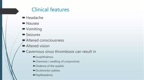 Dural venous sinus thrombosis for Radiology & Imaging | PPTX