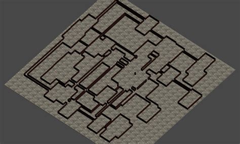 Unity Random Dungeon Generation 的图像结果