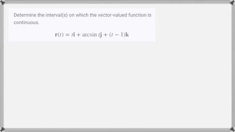 Image result for When Is a Vector Valued Function Continuous