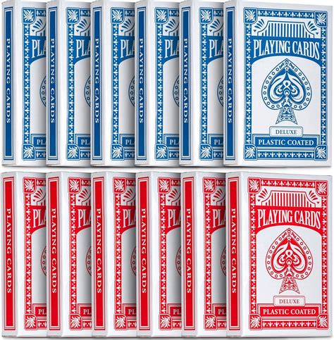 Amazon.com: Playing Cards 12 Pack Bulk - 3.5 Inch x 2.25 Inch Decks of ...
