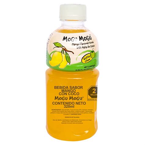 Buy MOGU MOGU Mango Flavoured Drink with Nata de Coco 320 ml Online at ...
