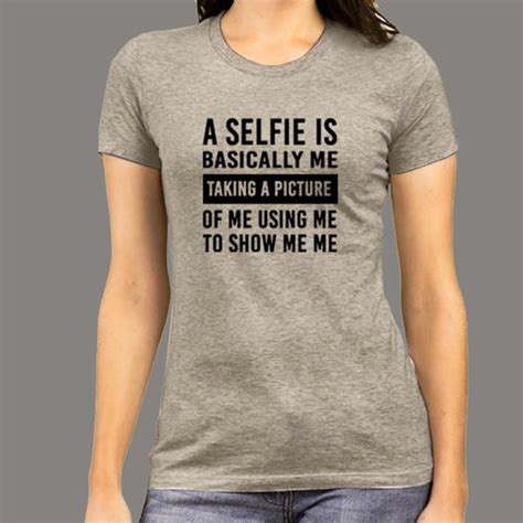 Swami Nithyananda Funny Selfie Definition T-Shirt For Women – TEEZ.in
