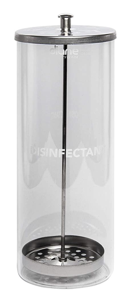 Buy Diane Glass Sterilizing Jar – Disinfectant Container for Salon ...