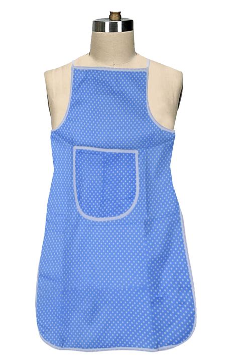 Kuber Industries Polka Dots Bib Apron,Water Oil Cotton Resistant Chef ...
