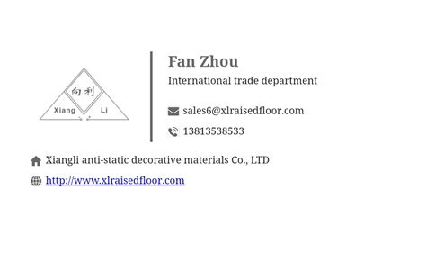 Company Overview - Xiangli Anti-Static Decorative Material Co., Ltd ...